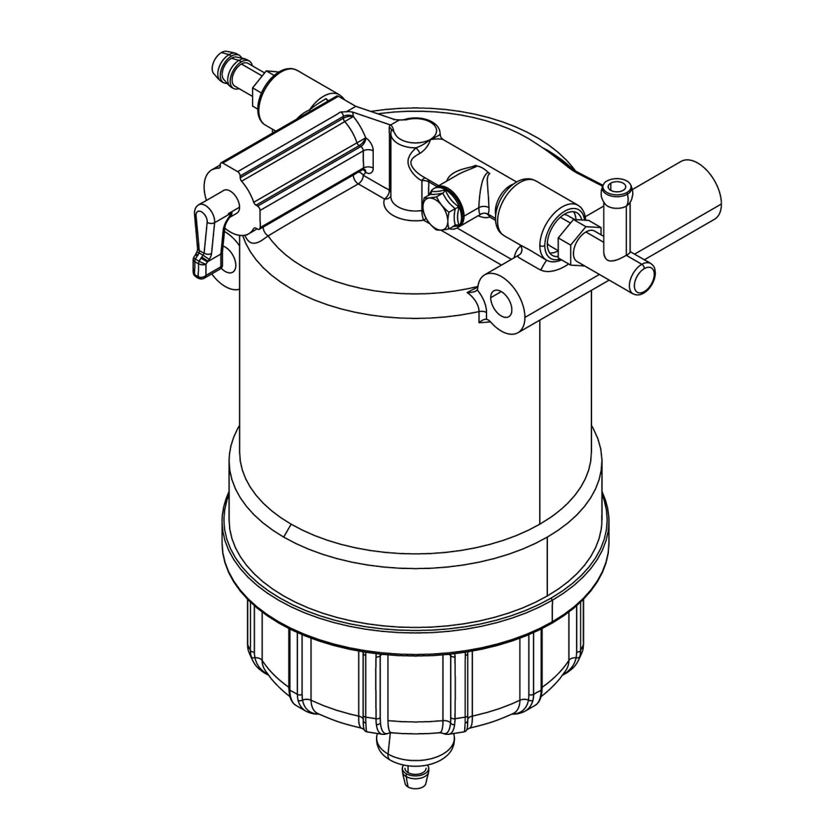 AM879740: Fits John Deere AM879740 Fuel Filter Assembly – Genuine OEM