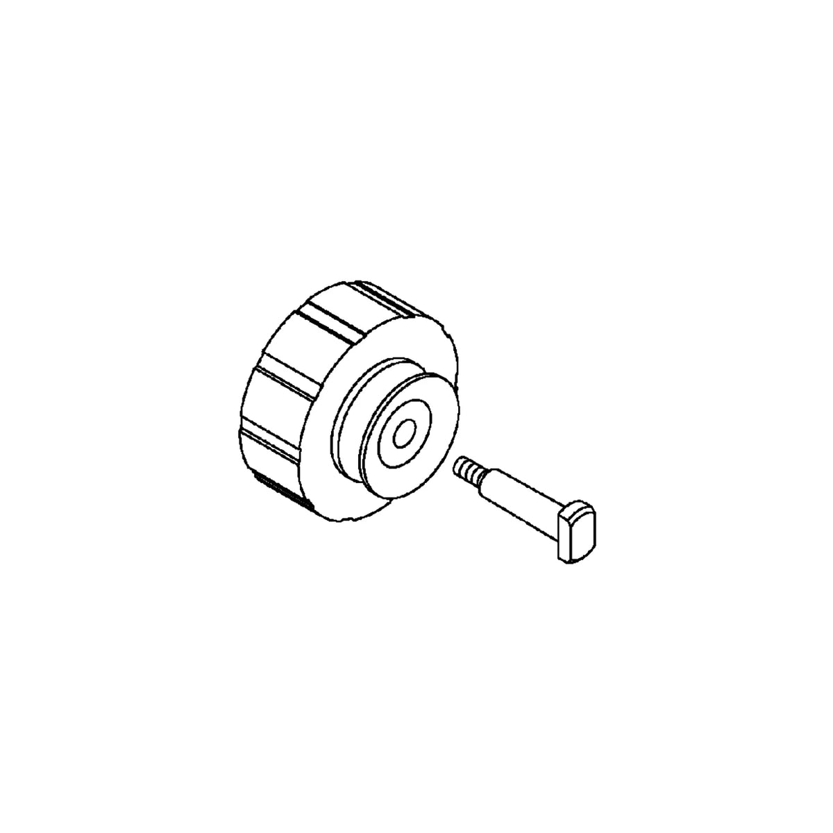 AM880340: Fits John Deere AM880340 Alternator Rotor – Genuine OEM