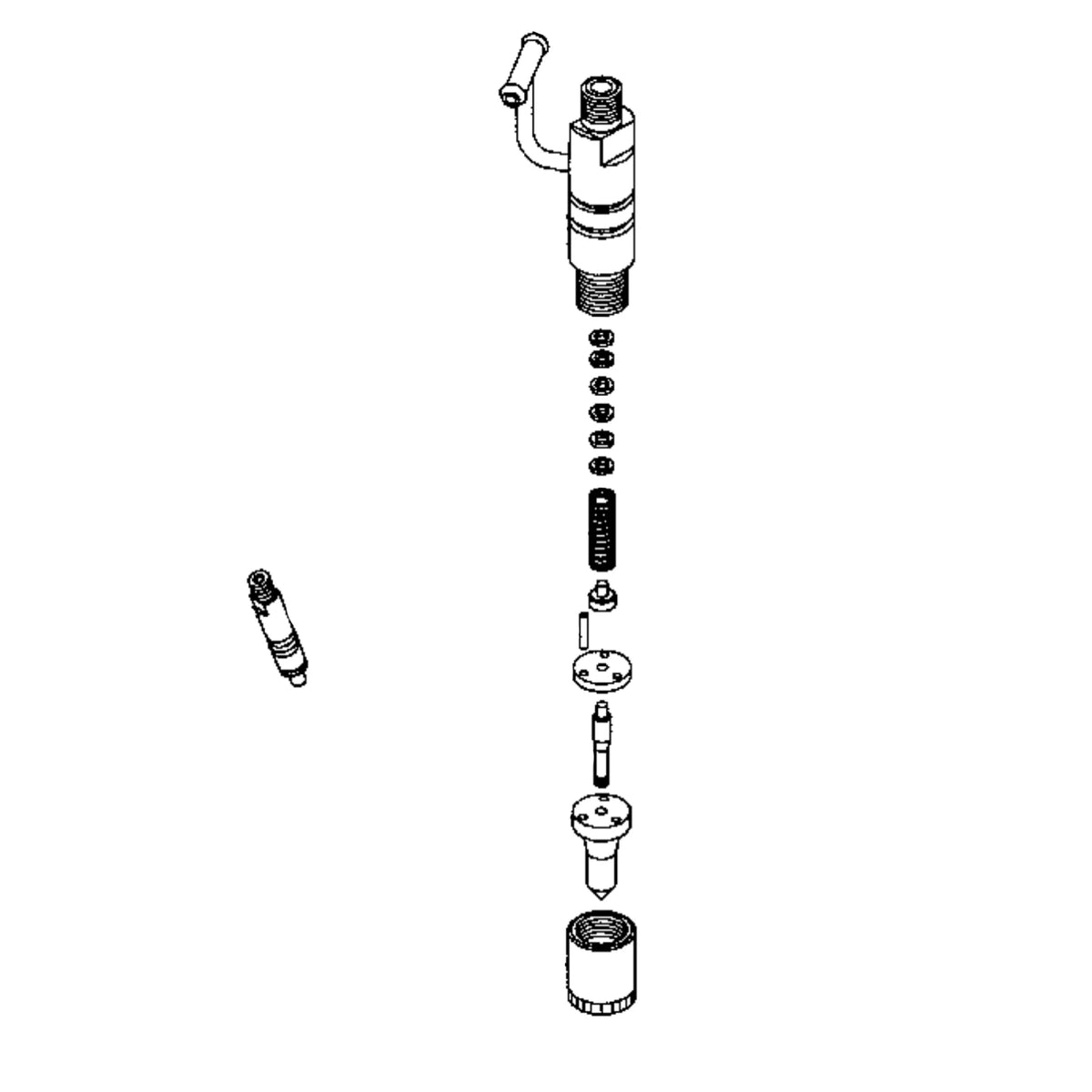 AM880545: Fits John Deere AM880545 Fuel Injection Nozzle – Genuine OEM