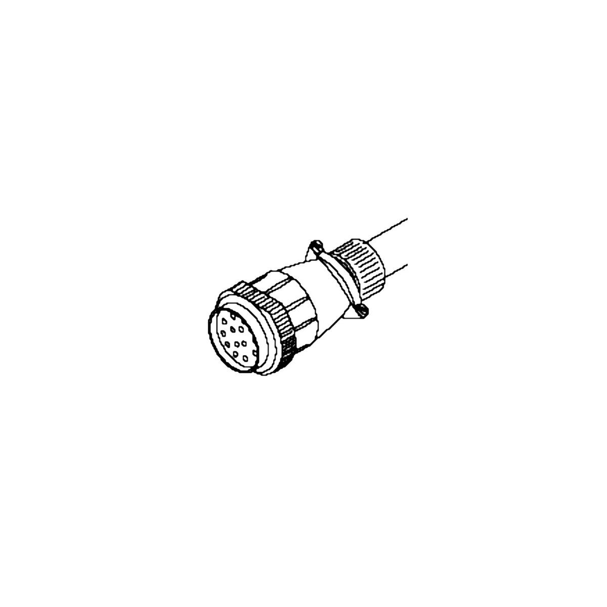 AN152467: Fits John Deere AN152467 Black Electrical Connector – Genuine OEM