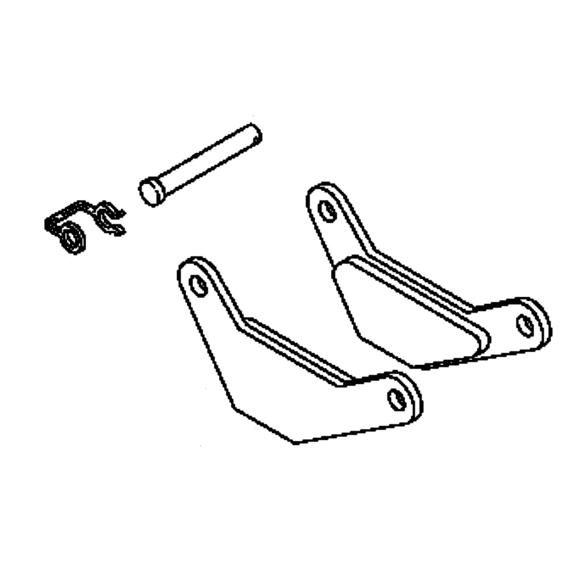 AN202784: Fits John Deere AN202784 Brake Caliper Pad and Holder Assembly – Genuine OEM