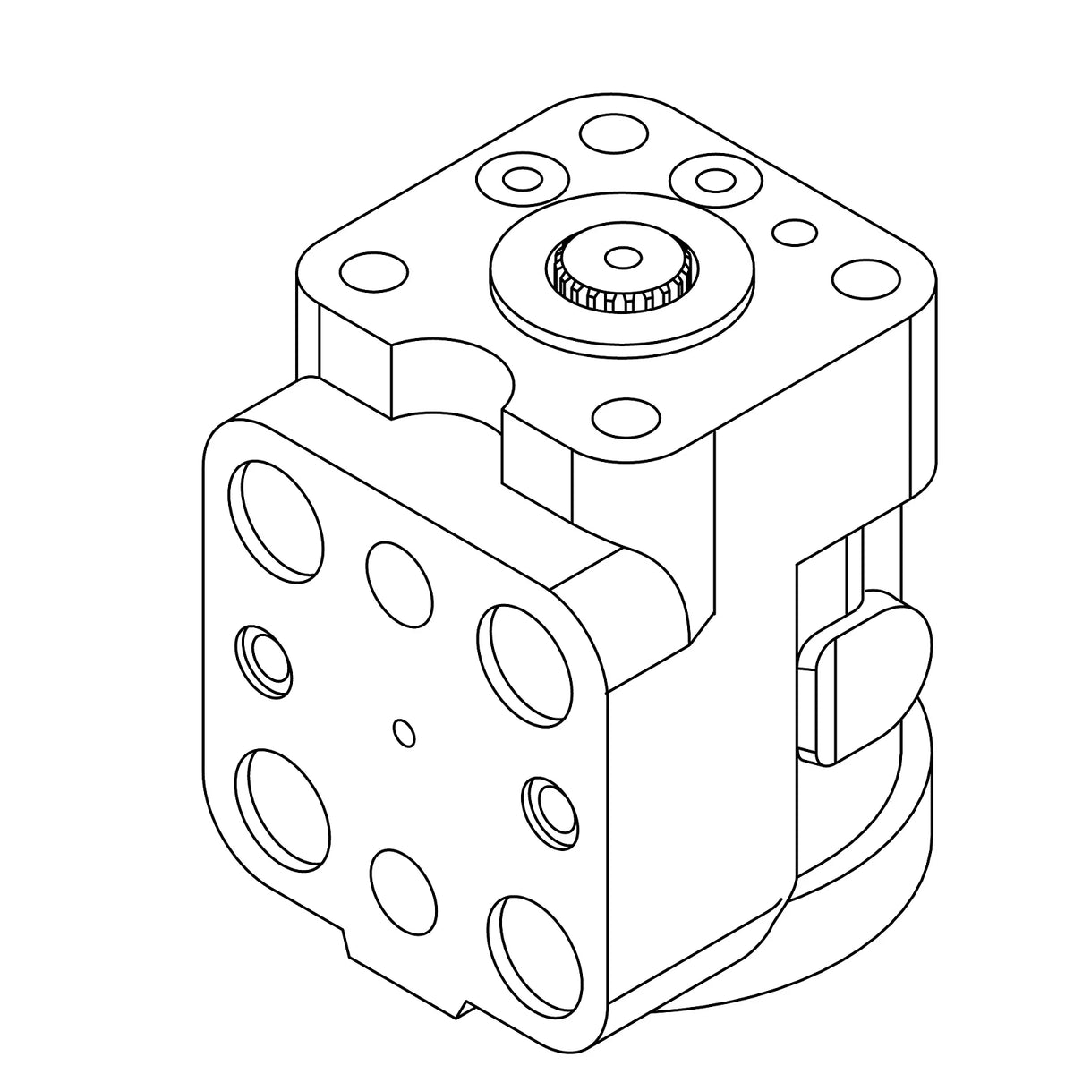 AN205910: Fits John Deere AN205910 AutoTrac™ Steering Control Valve – Genuine OEM