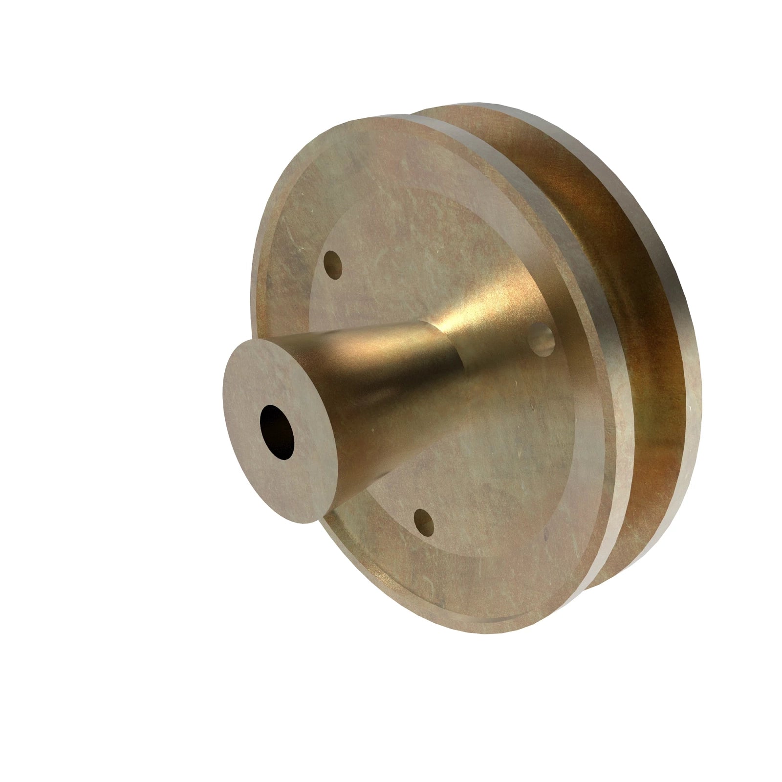 AN277319: Fits John Deere AN277319 Rotary Screen Drive Idler Pulley – Genuine OEM