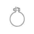 AR26930: Fits John Deere AR26930 Muffler Clamp – Genuine OEM