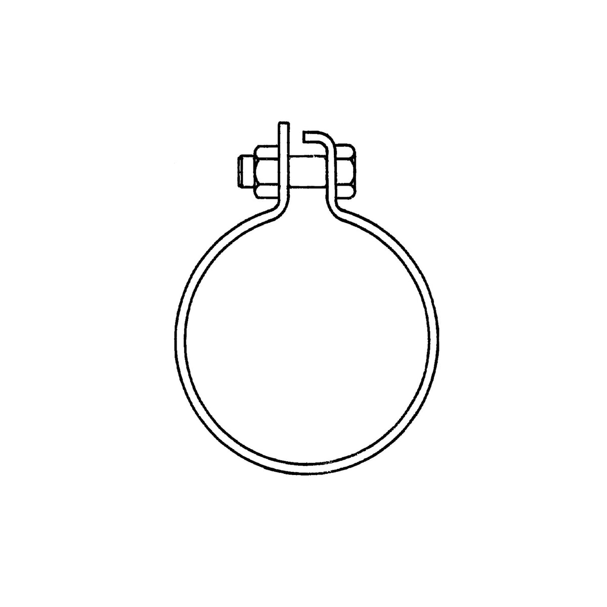 AR26930: Fits John Deere AR26930 Muffler Clamp – Genuine OEM