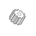 AR36694: Fits John Deere AR36694 Oil Pump Gear – Genuine OEM