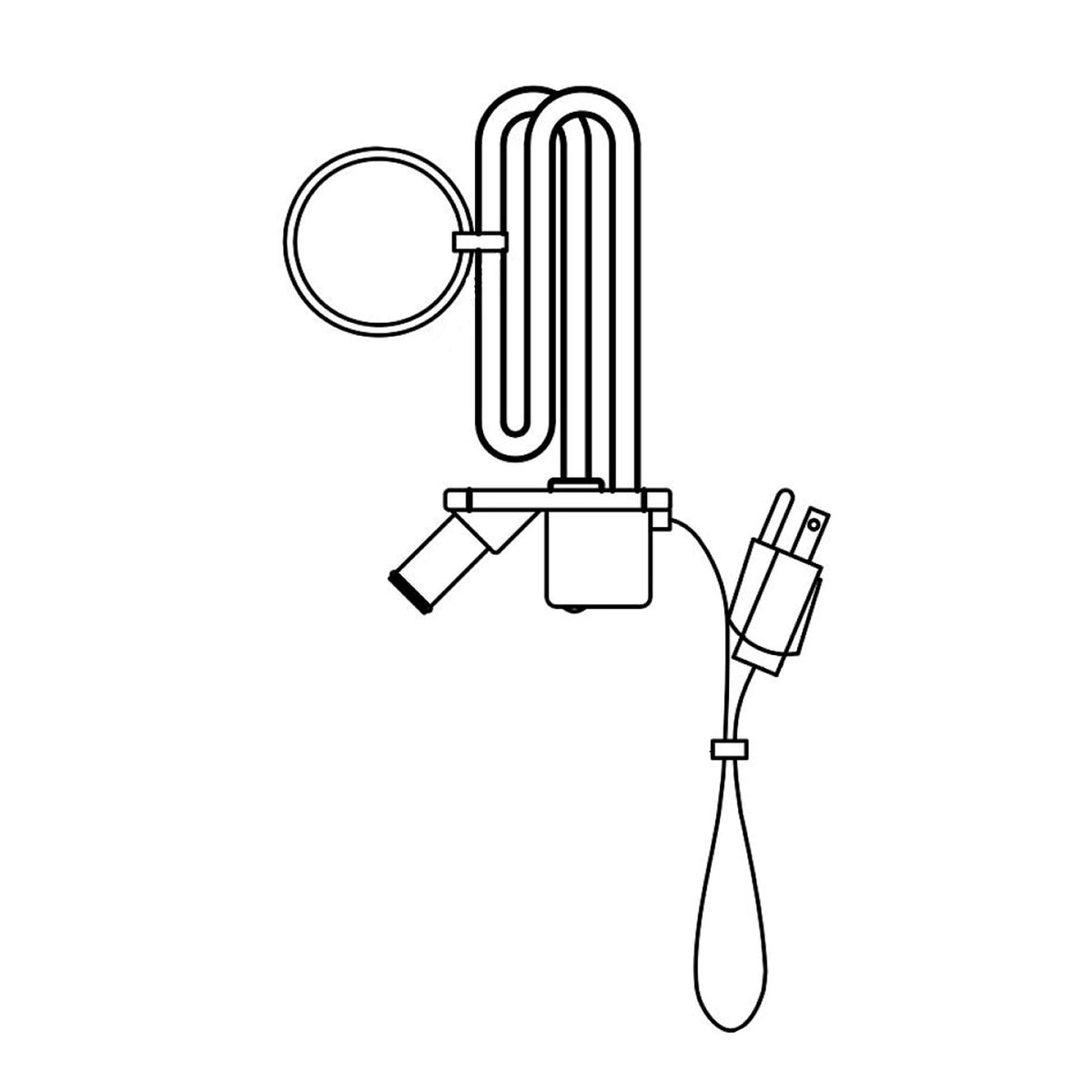 AR42883: Fits John Deere AR42883 Coolant Heater Element, 1500 Watt-120V – Genuine OEM