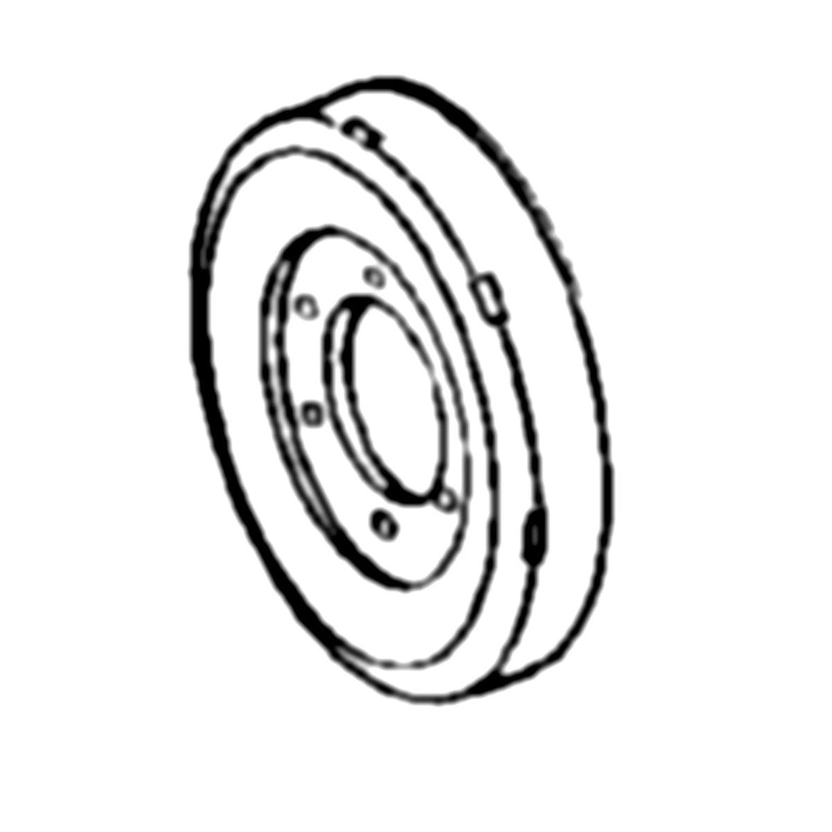 AR70834: Fits John Deere AR70834 Crankshaft Dampener Absorber – Genuine OEM