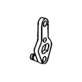 AR72292: Fits John Deere AR72292 Rockshaft Control Link – Genuine OEM