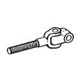 AR74181: Fits John Deere AR74181 Hitch Center Link End – Genuine OEM