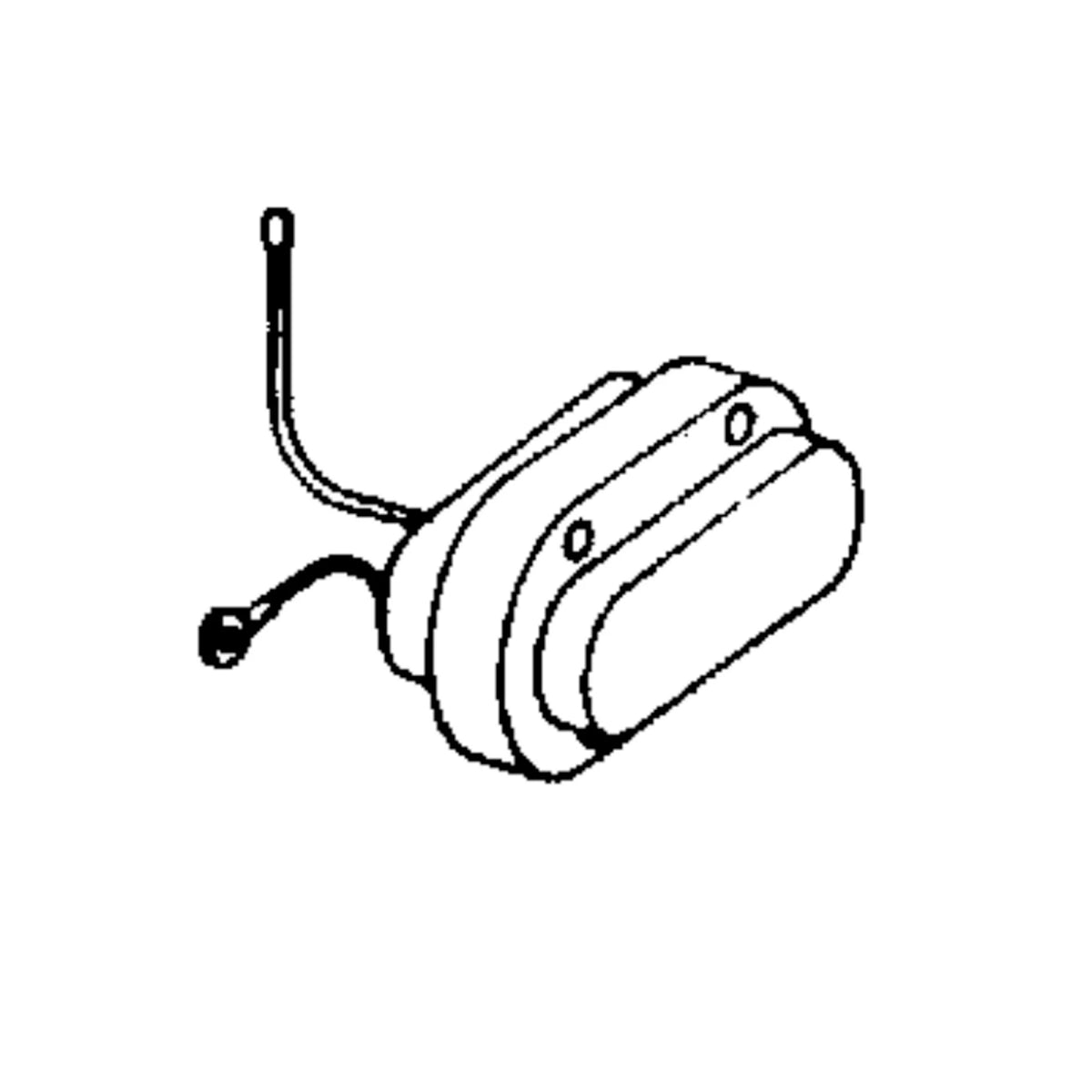 AR78825: Fits John Deere AR78825 Rectangular Tail Lamp, 12 Volts – Genuine OEM
