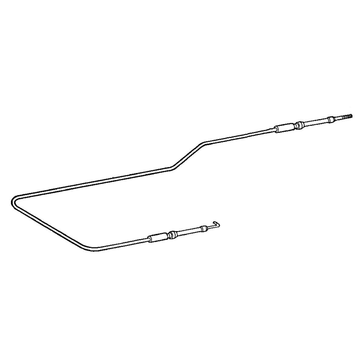 AR93684: Fits John Deere AR93684 Throttle Cable – Genuine OEM