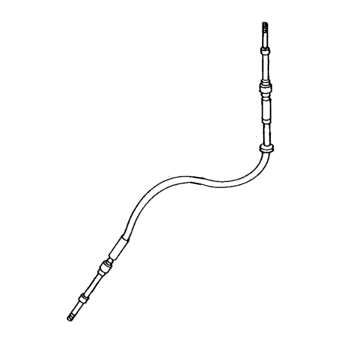 AR98043: Fits John Deere AR98043 Transmission Shifter Control Speed Selector Push Pull Cable – Genuine OEM