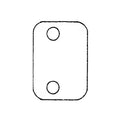 AT219494: Fits John Deere AT219494 1-Diameter Block Clamp – Genuine OEM
