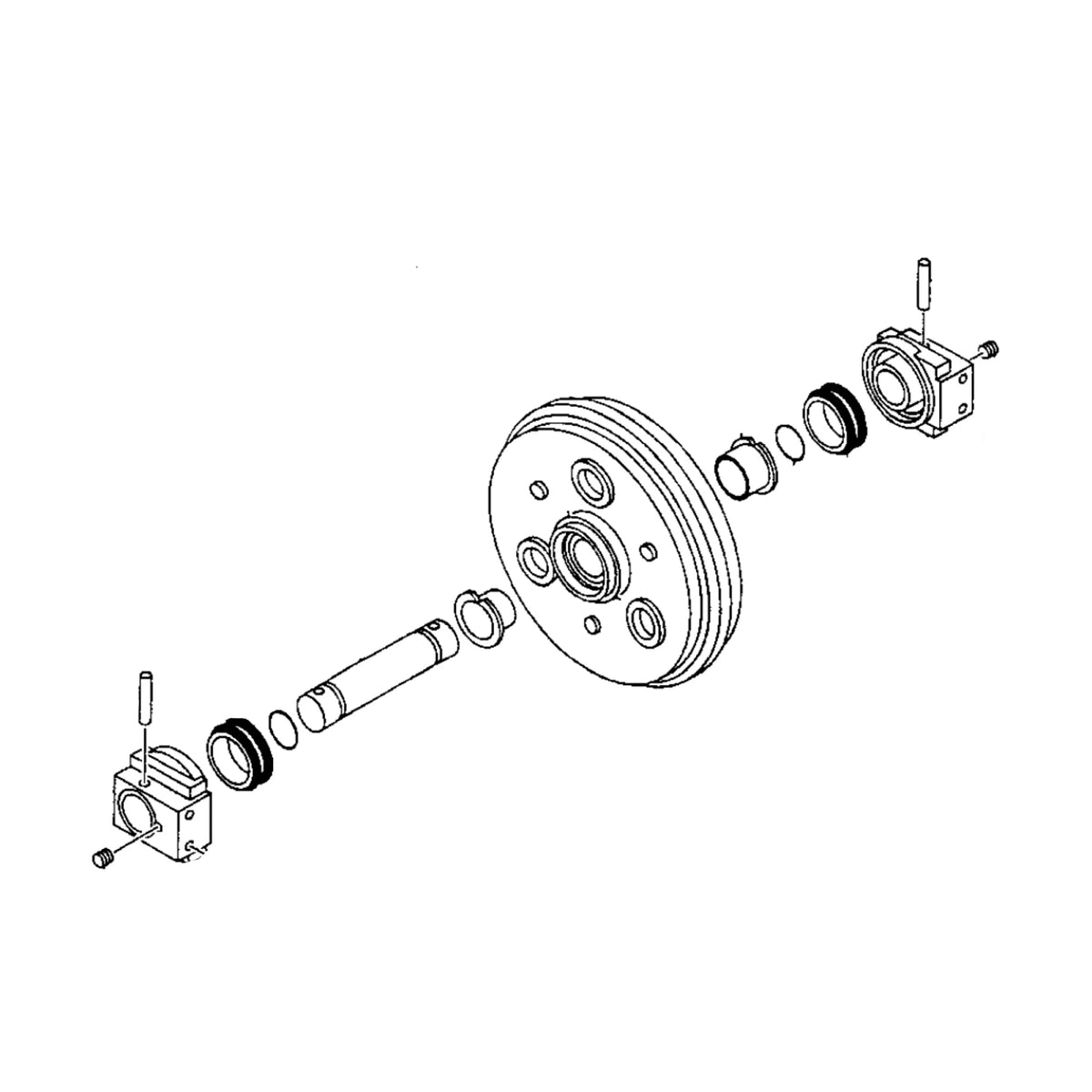 AT315269: Fits John Deere AT315269 Track Idler Assembly – Genuine OEM