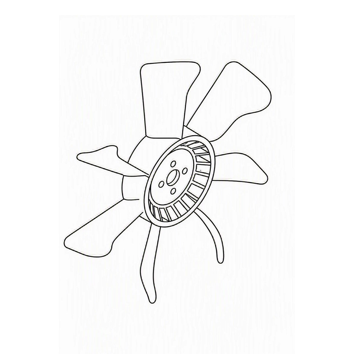 AT318130: Fits John Deere AT318130 Cooling Fan – Genuine OEM