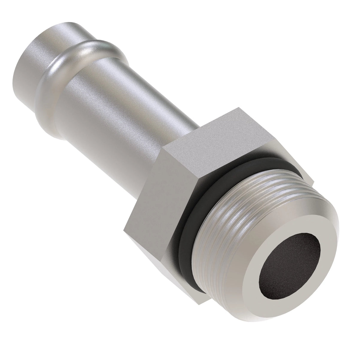 AT369653: Fits John Deere AT369653 Male Threaded Braded Connector Fitting – Genuine OEM