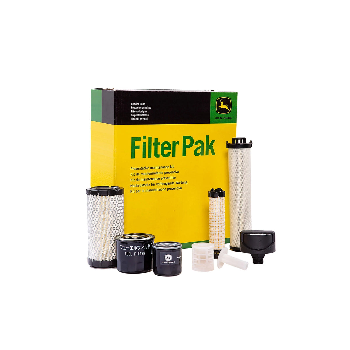 AT573933: Fits John Deere AT573933 1000 Hour Filter Pak – Genuine OEM