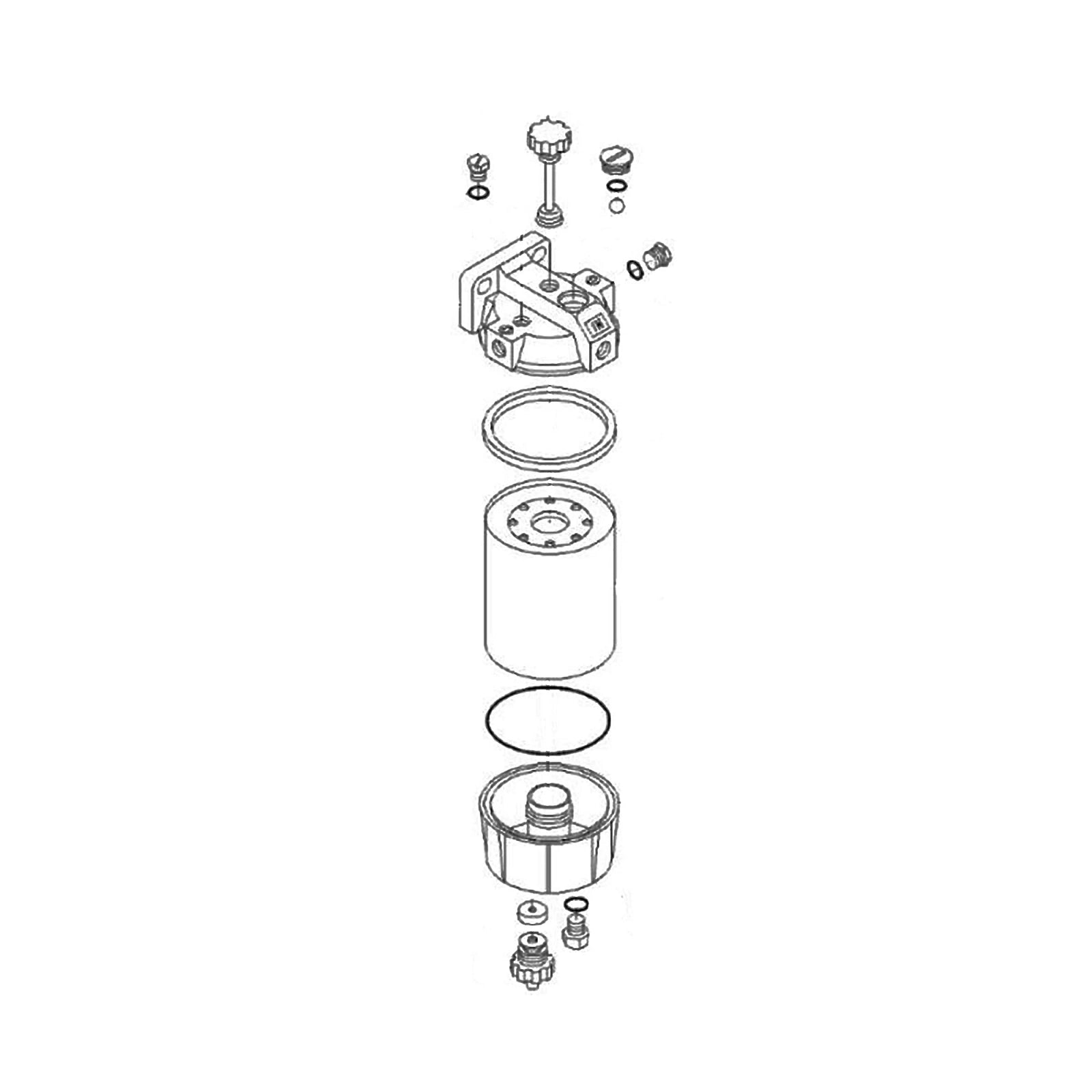 AT81268: Fits John Deere AT81268 Fuel-Water Separator Assembly – Genuine OEM
