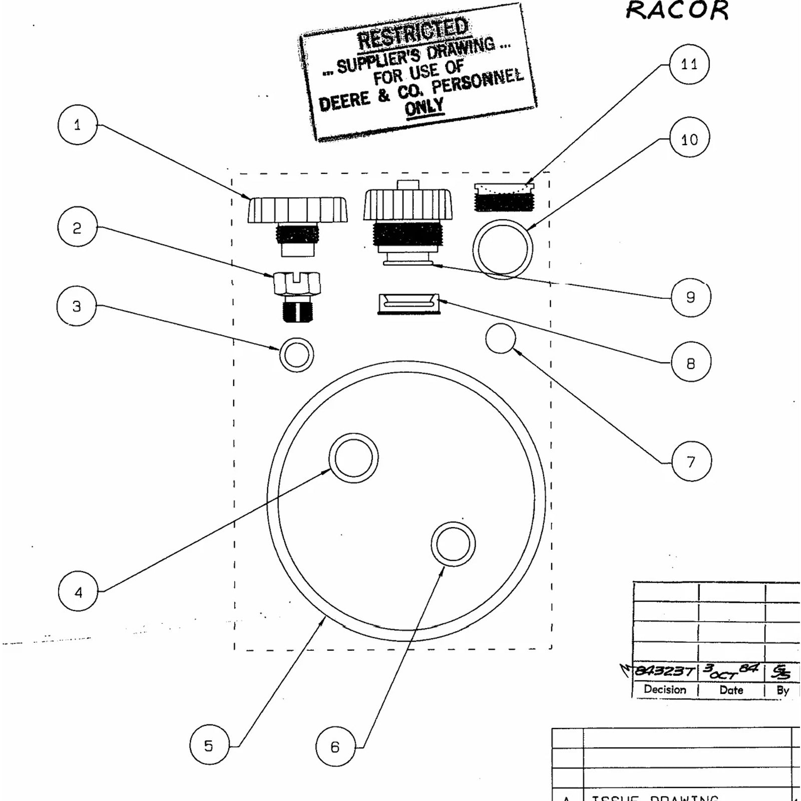 AT81477: Fits John Deere AT81477 Engine Overhaul Kit – Genuine OEM