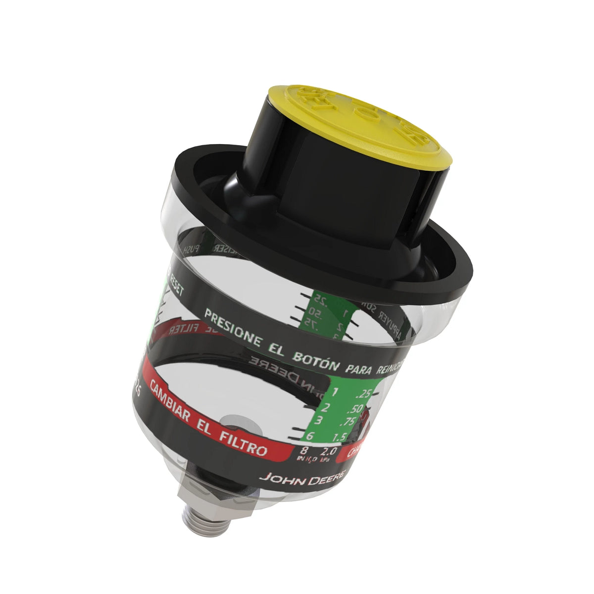 AUC16126: Fits John Deere AUC16126 Air Filter Restriction Indicator – Genuine OEM