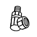 AW10635: Fits John Deere AW10635 Elbow Fitting – Genuine OEM
