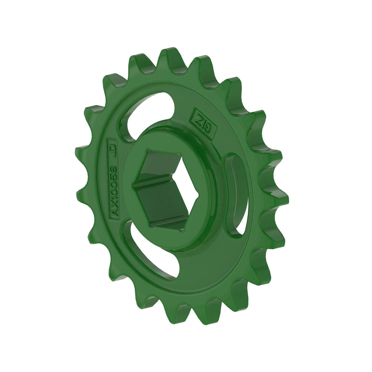 AX10058: Fits John Deere AX10058 Chain Sprocket, 19 Teeth – Genuine OEM