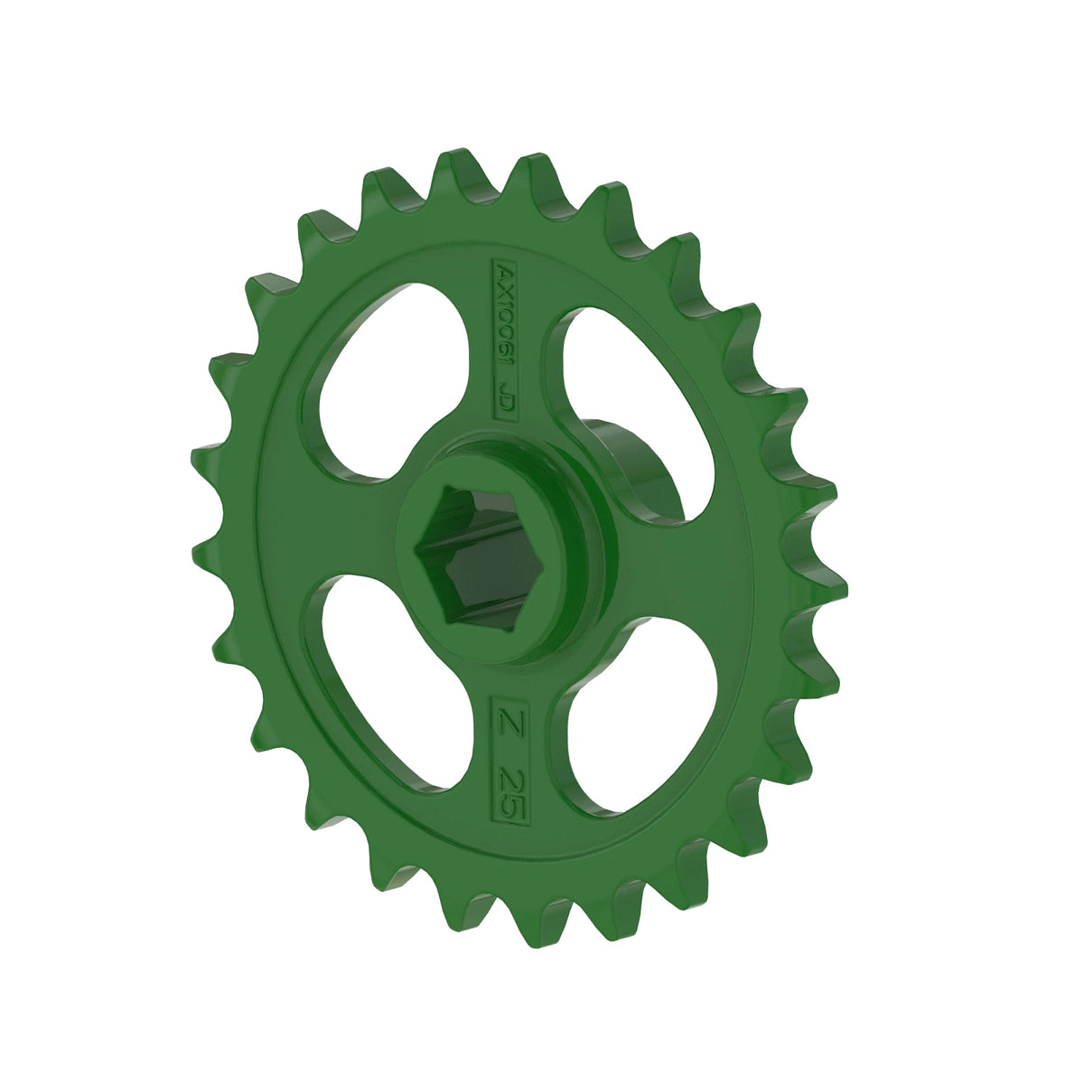 AX10061: Fits John Deere AX10061 Chain Sprocket, 25 Teeth – Genuine OEM