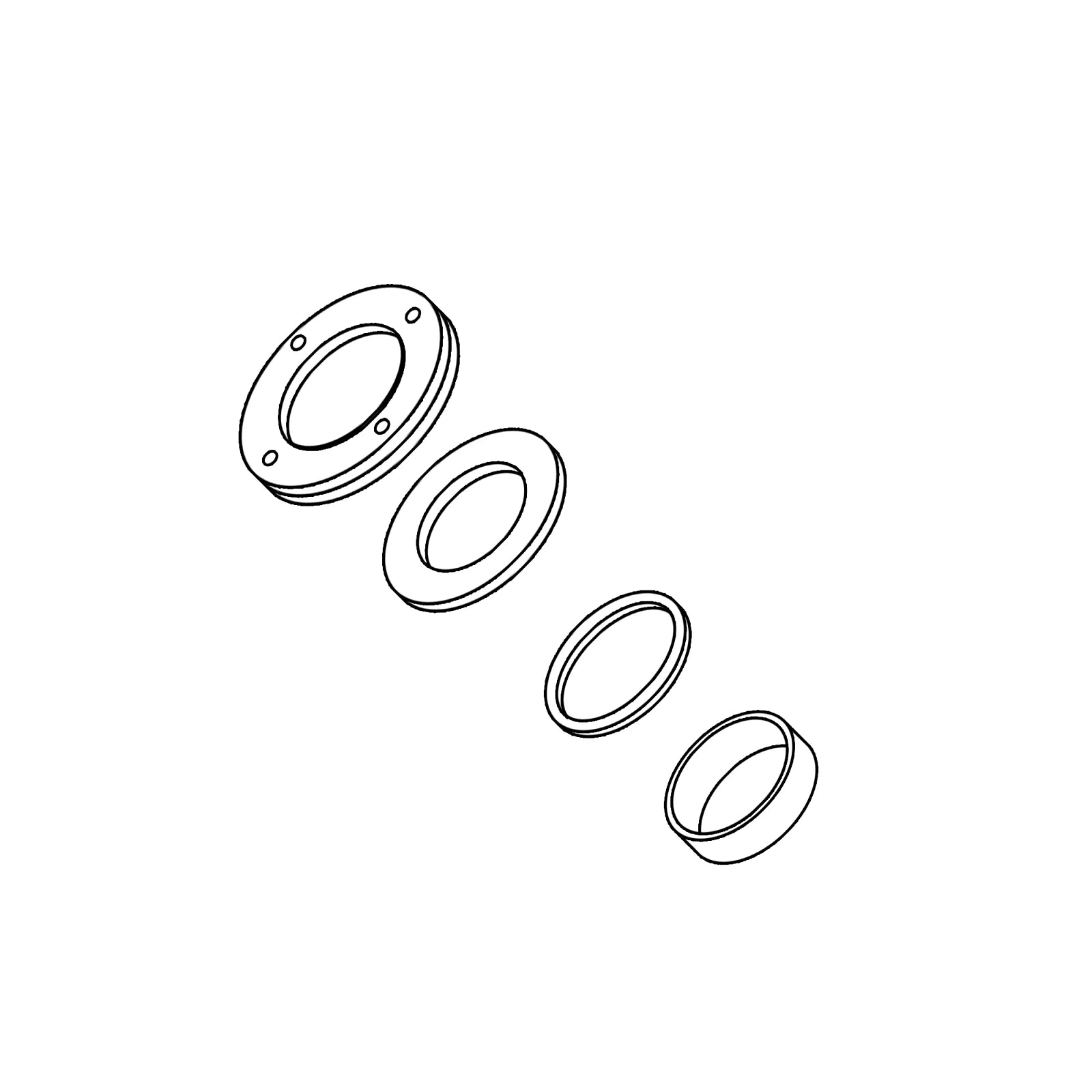 AXE12312: John Deere AXE12312 Powered Rear Wheel Motor Bushing Kit