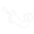 AXE33173: Fits John Deere AXE33173 Clearance Light Adapter Wiring Harness, Left Side – Genuine OEM