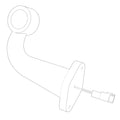 AXE33305: Fits John Deere AXE33305 Clearance Light Adapter Wiring Harness, Right Side – Genuine OEM