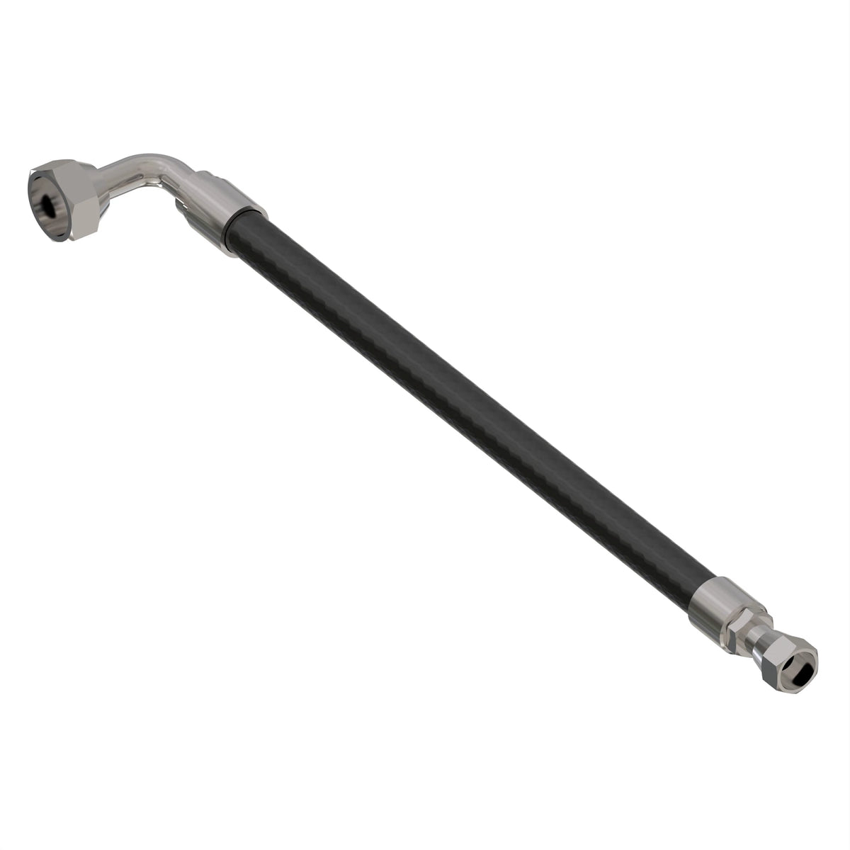 AXE41342: Fits John Deere AXE41342 Feedroll Motor Return Hydraulic Hose – Genuine OEM