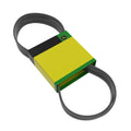 AXE42095: Fits John Deere AXE42095 Belt Set, Effective Length 2180 mm (85.8 inch) – Genuine OEM