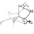 AXE43256: Fits John Deere AXE43256 Front Main Traction Wiring Harness – Genuine OEM