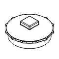 AXE43869: Fits John Deere AXE43869 Hydraulic Filter Cap – Genuine OEM