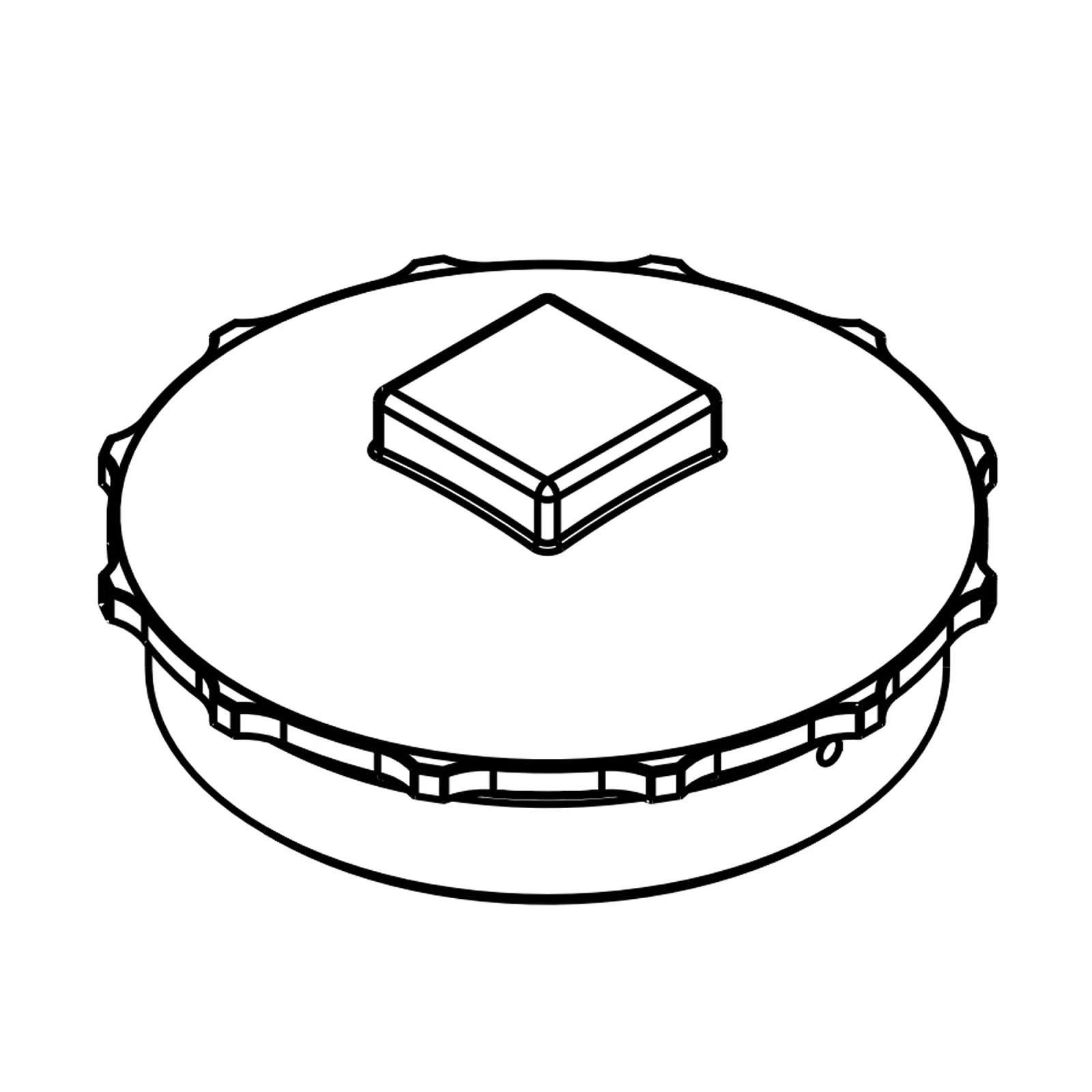AXE43869: Fits John Deere AXE43869 Hydraulic Filter Cap – Genuine OEM