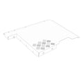AXE46863: Fits John Deere AXE46863 Fuel Tank Cover – Genuine OEM