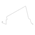 AXE51683: Fits John Deere AXE51683 Brake Cylinder Line – Genuine OEM