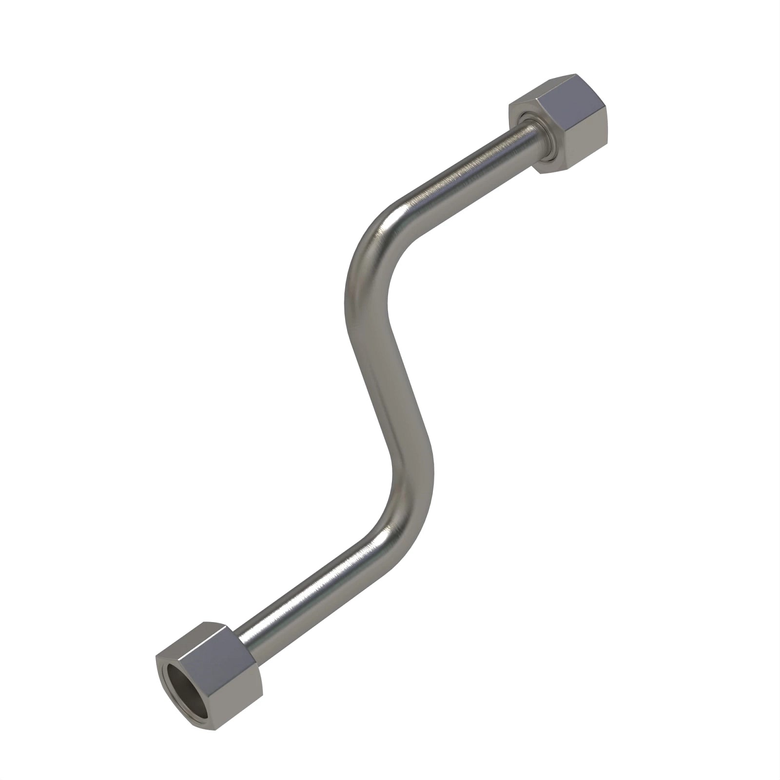 AXE52632: Fits John Deere AXE52632 Chaff Spreader Pump to Pressure Valve Oil Line – Genuine OEM