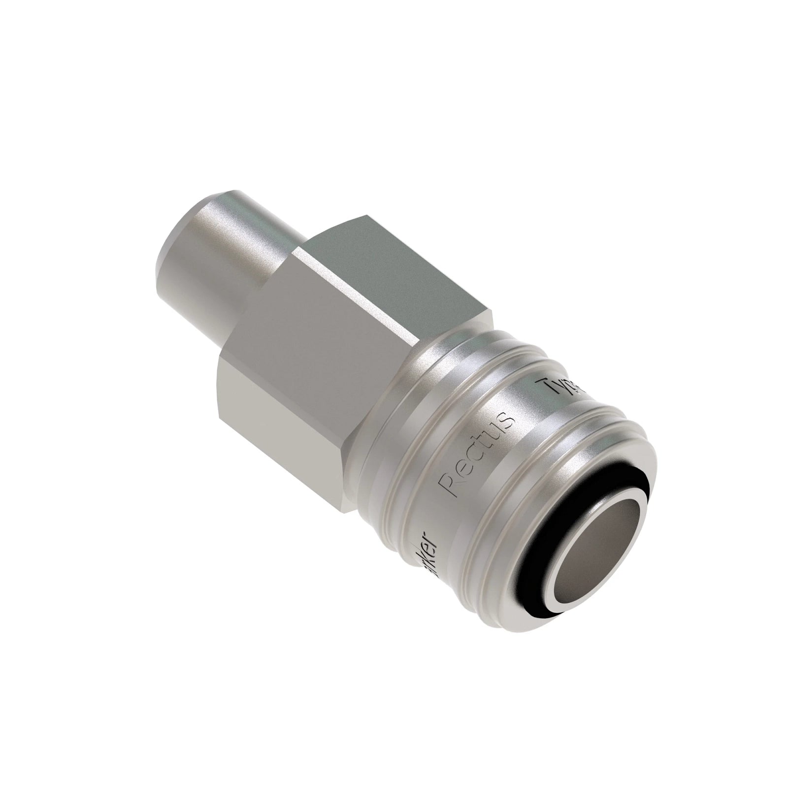 AXE53816: Fits John Deere AXE53816 Pneumatic External Half Quick Coupler – Genuine OEM