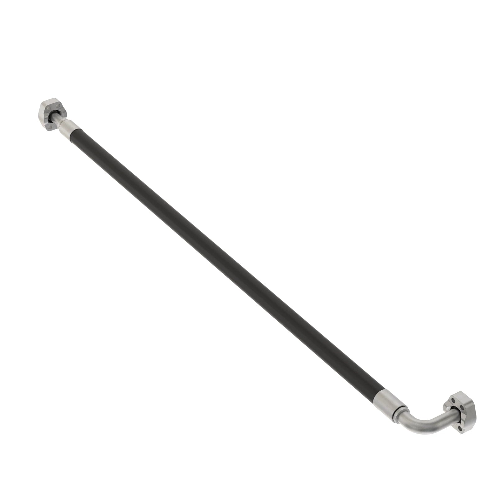 AXE58412: Fits John Deere AXE58412 Hydrostat Feed Roll Cutterhead Outlet Hydraulic Hose – Genuine OEM