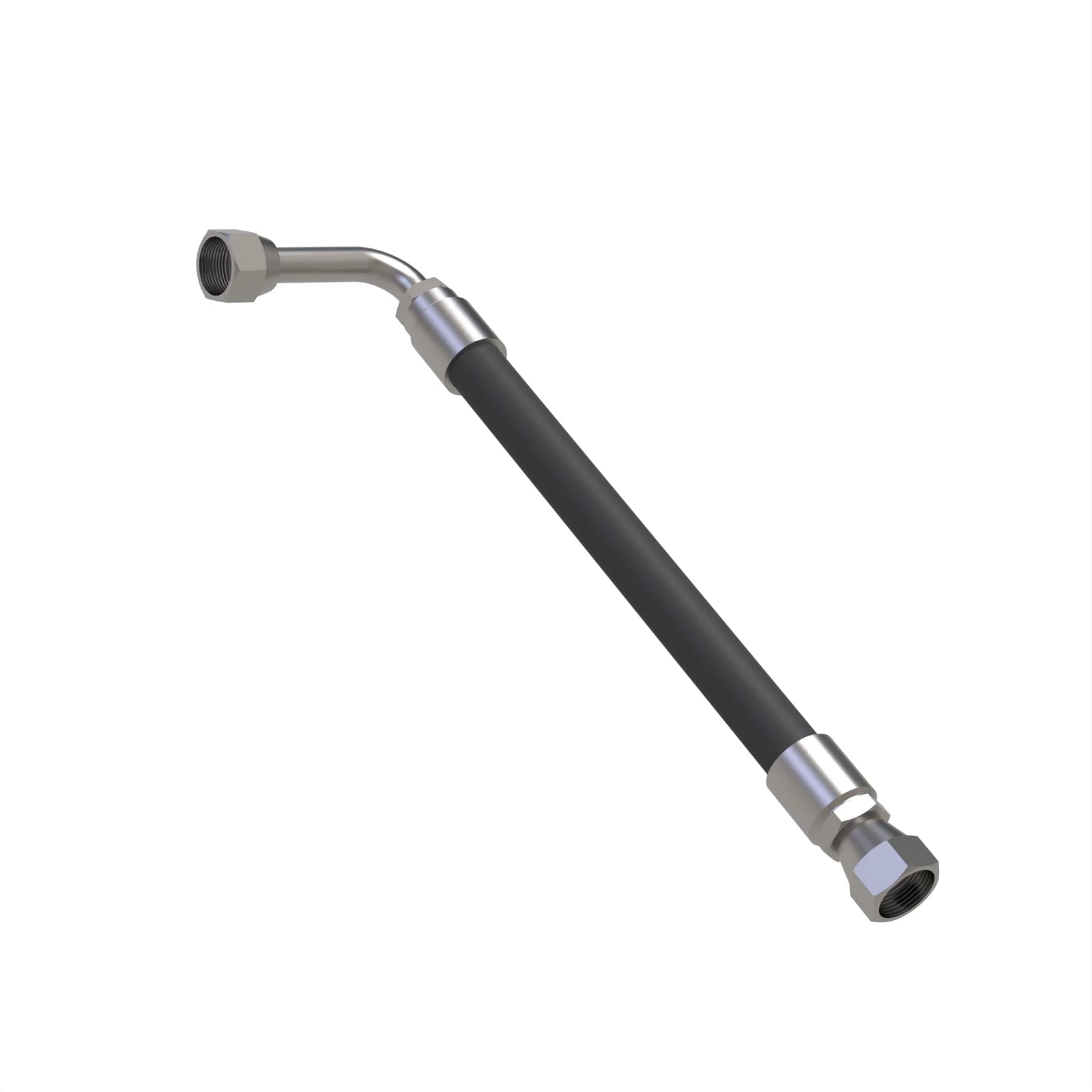 AXE58521: Fits John Deere AXE58521 Return Line Header Hydraulic Hose – Genuine OEM
