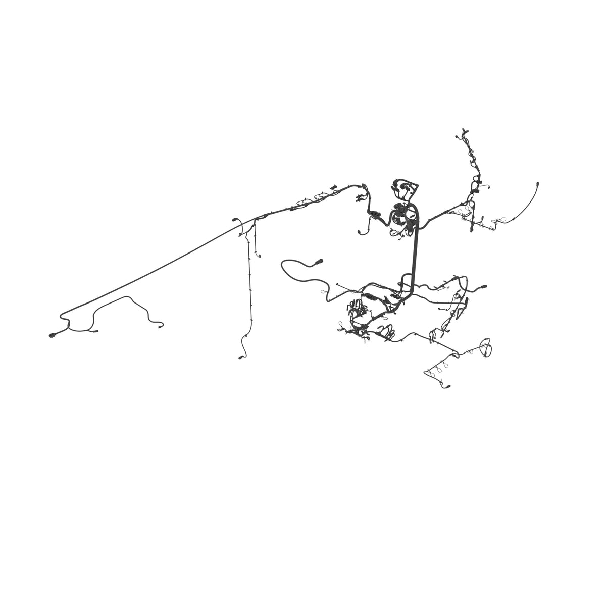 AXE71786: Fits John Deere AXE71786 Narrow Body Front Main Wiring Harness – Genuine OEM