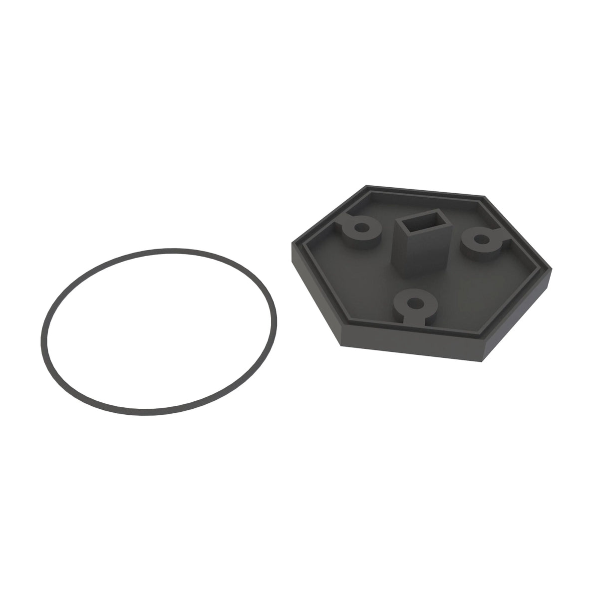AXE75086: Fits John Deere AXE75086 Cap Kit for Beacon Light – Genuine OEM