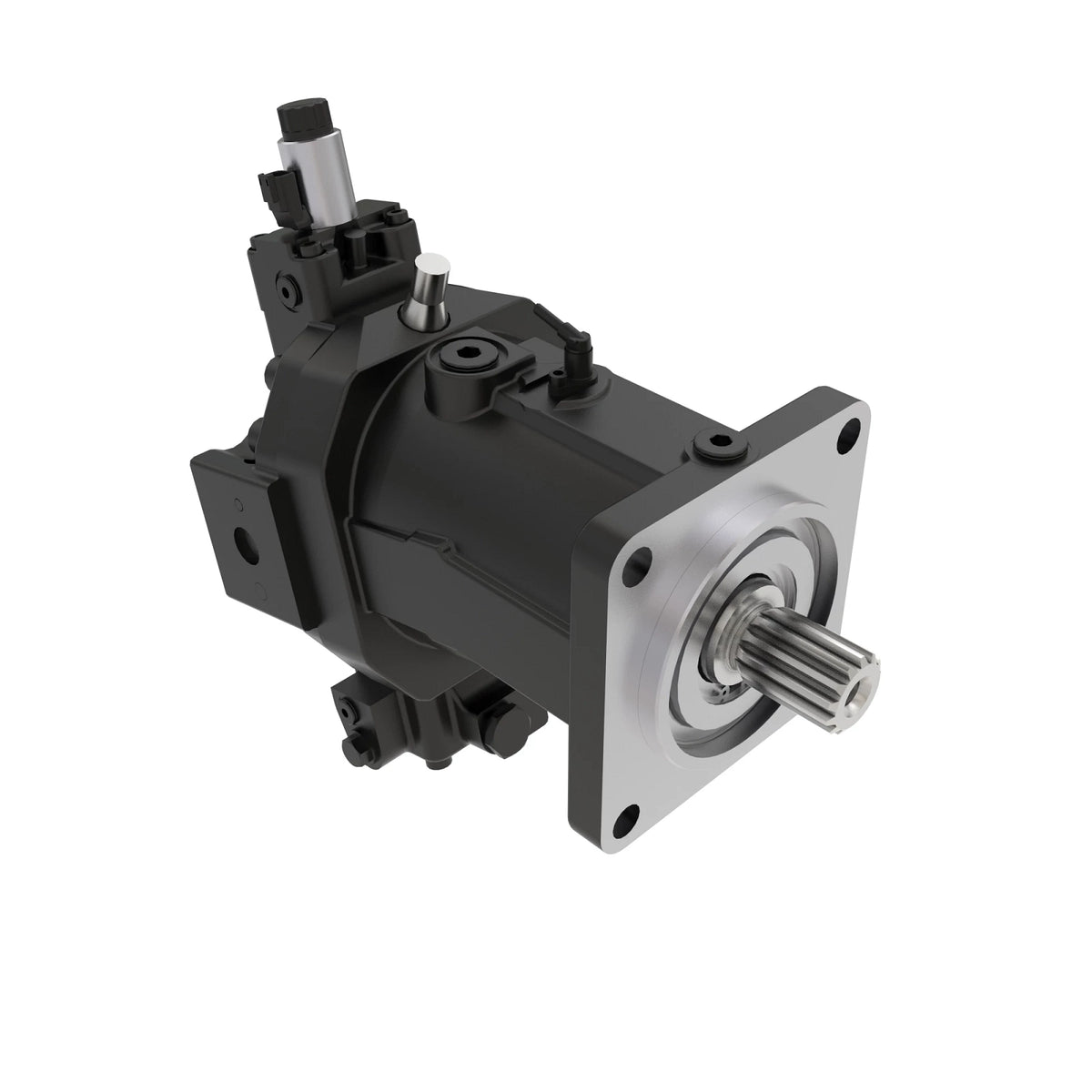 AXE78687: Fits John Deere AXE78687 Front Axle Ground Drive Hydraulic Motor, 150 cc/rev – Genuine OEM