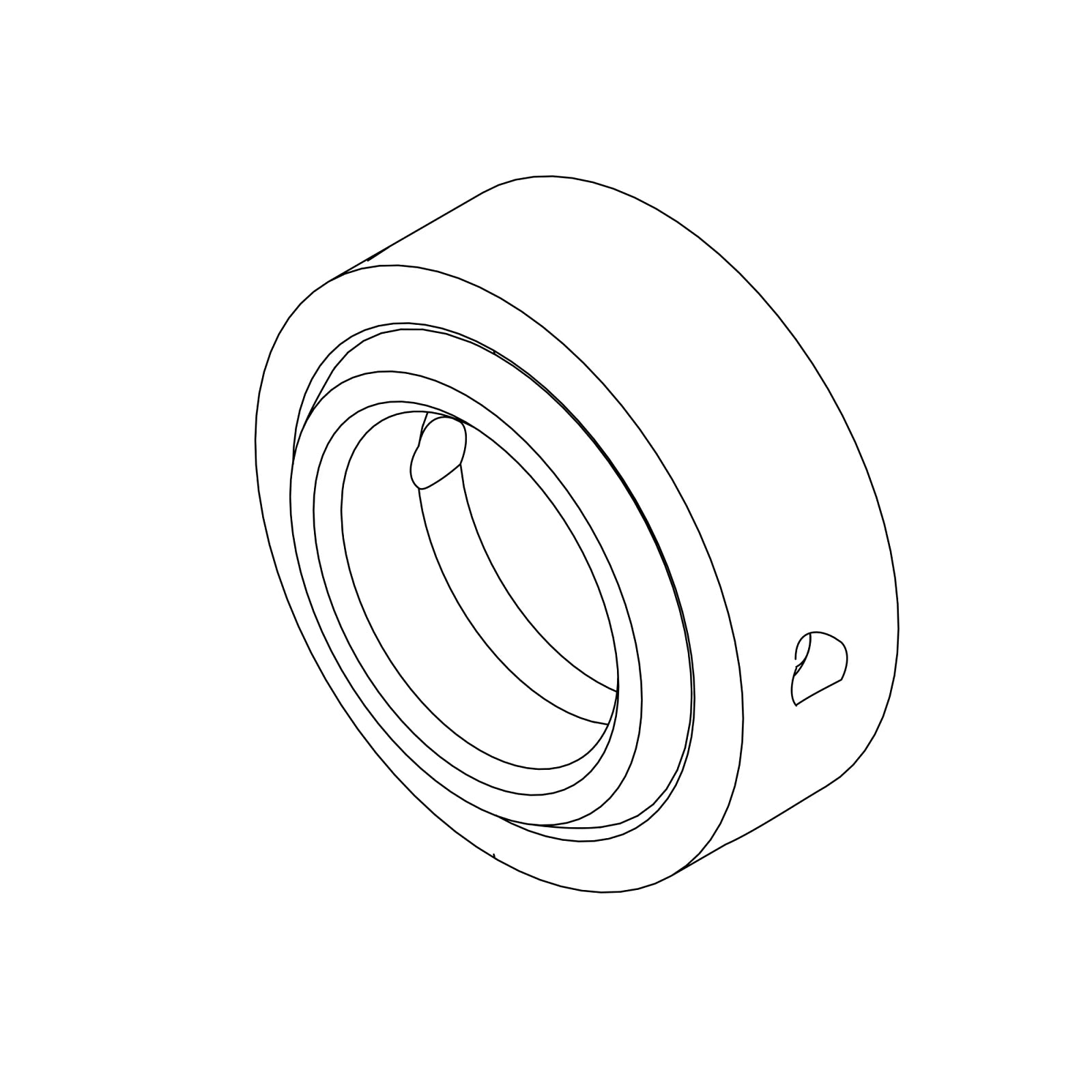 AXE85510: Fits John Deere AXE85510 Feedroll Damping Ball Joint Socket – Genuine OEM