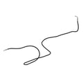 AXE89568: Fits John Deere AXE89568 Feedroll Hydraulic Hose – Genuine OEM