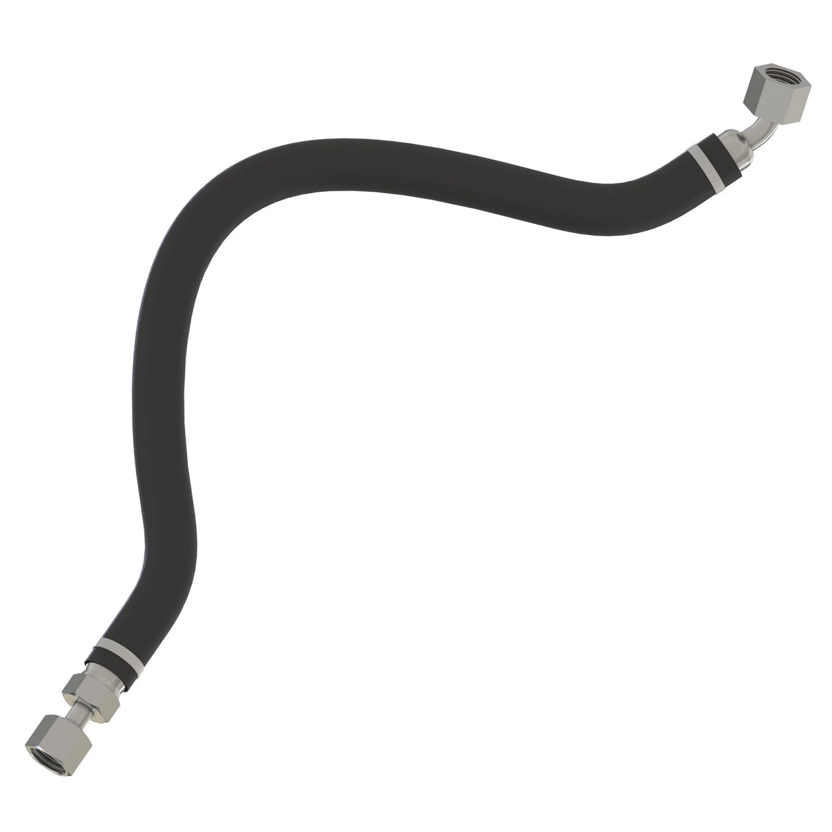AXX12645: Fits John Deere AXX12645 Manual Hydraulic Valve to Lift Bucket Cylinder Hydraulic Hose – Genuine OEM