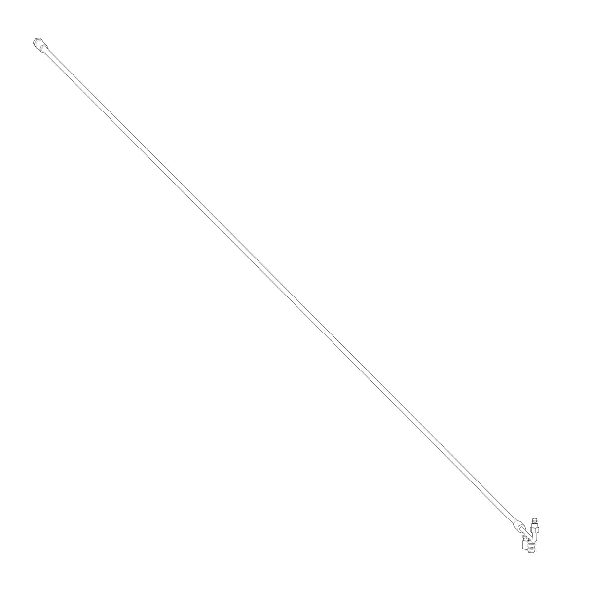 AZ100390: Fits John Deere AZ100390 Refrigerant Hose – Genuine OEM