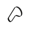 AZ100807: Fits John Deere AZ100807 Belt Set – Genuine OEM